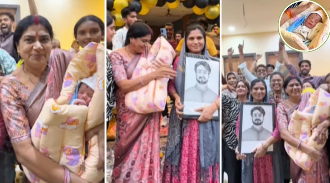 मौत के बाद ‘वापसी’? राजा रघुवंशी के घर गूंजी किलकारी, परिवार बोला “राजा लौट आया” मौत के बाद ‘वापसी’? राजा रघुवंशी के घर गूंजी किलकारी, परिवार बोला “राजा लौट आया”