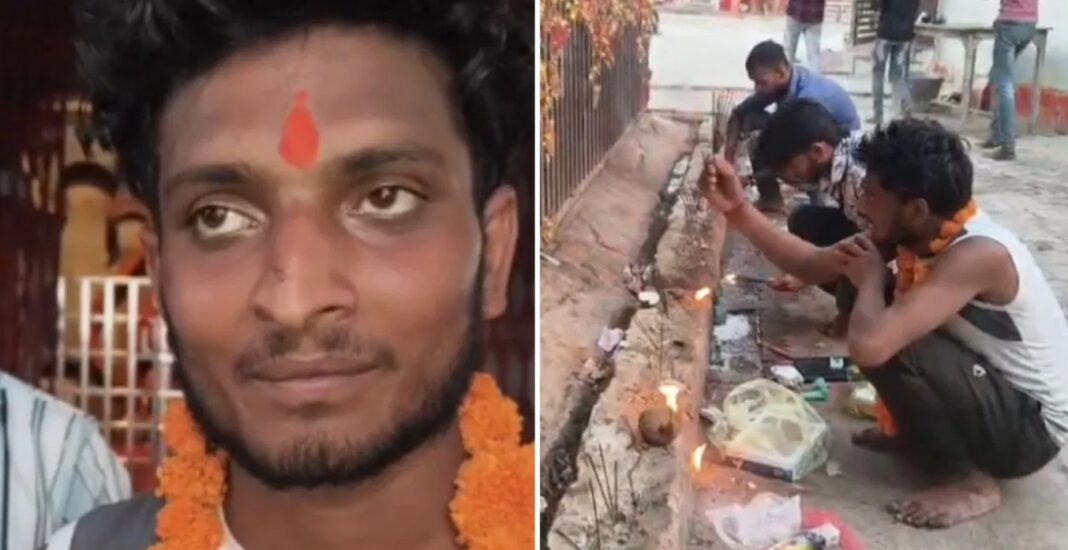 “शादी से छुटकारा, भक्ति का सहारा!” 9 KM दंडवत चला पति, मन्नत पूरी होने पर मंदिर पहुंचा “शादी से छुटकारा, भक्ति का सहारा!” 9 KM दंडवत चला पति, मन्नत पूरी होने पर मंदिर पहुंचा