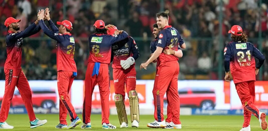 RCB का तूफानी उभार: LSG को हराकर नंबर-1 पर कब्जा, इन 5 वजहों से बन रही IPL 2026 की सबसे खतरनाक टीम RCB का तूफानी उभार: LSG को हराकर नंबर-1 पर कब्जा, इन 5 वजहों से बन रही IPL 2026 की सबसे खतरनाक टीम