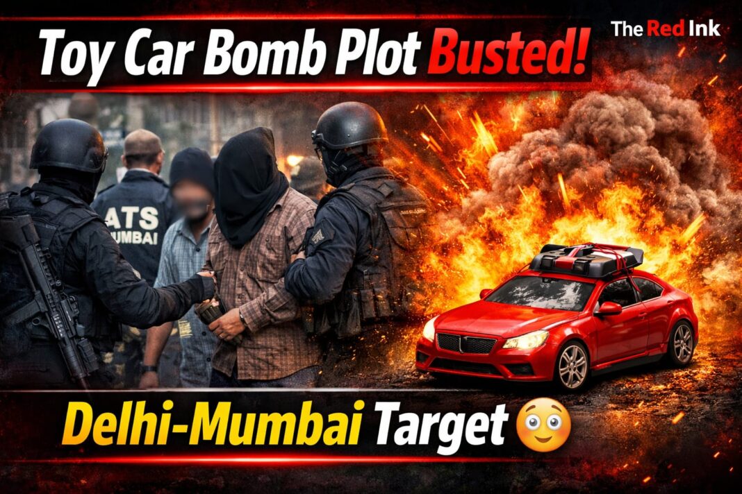 खिलौना बना हथियार! दिल्ली-मुंबई उड़ाने की साजिश, 2 आतंकी गिरफ्तार खिलौना बना हथियार! दिल्ली-मुंबई उड़ाने की साजिश, 2 आतंकी गिरफ्तार